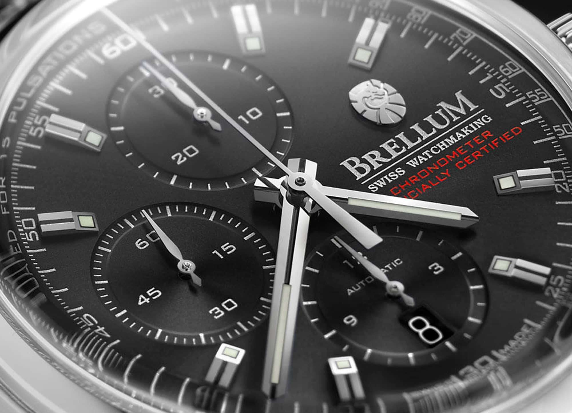 Brellum DuoBox Classic Automatic Chronometer Black DB.CH.130 – Swiss Time
