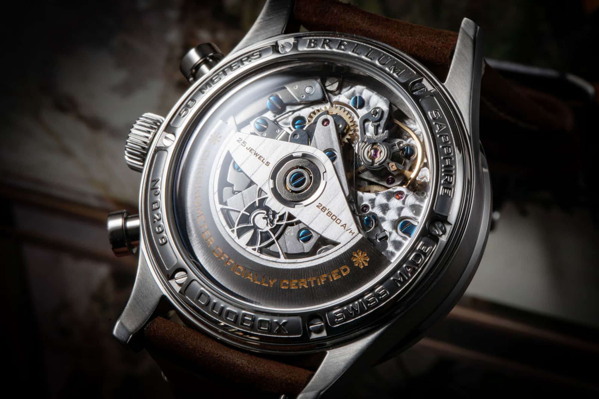 Brellum Pandial Automatic Chronometer Silver DB.CH.301 – Swiss Time