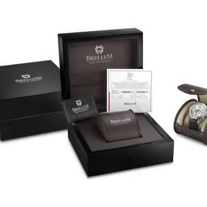 Brellum Pilot Power Reserve Chronometer Silver Dial pilot.207 – Swiss Time