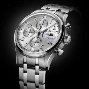 Brellum Pilot Power Reserve Chronometer Silver Dial pilot.207 – Swiss Time