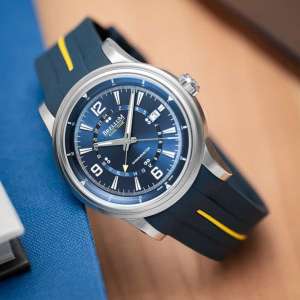 Brellum Wyvern GMT Chronometer Blue Dial W.GMT.110 – Swiss Time