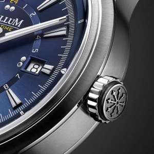 Brellum Wyvern GMT Chronometer Blue Dial W.GMT.110 – Swiss Time