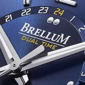 Brellum Wyvern GMT Chronometer Blue Dial W.GMT.110 – Swiss Time