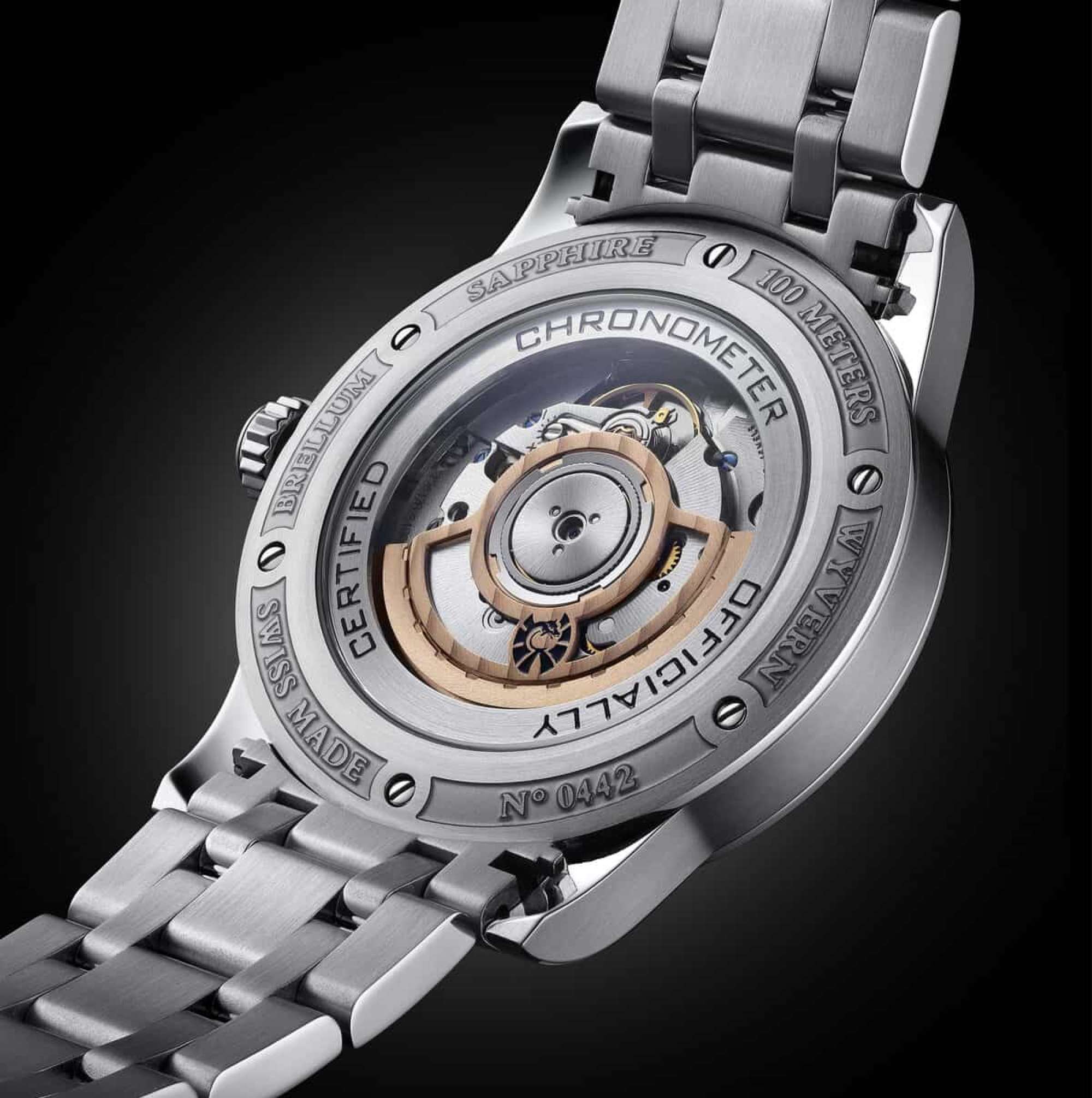 Brellum Wyvern GMT Chronometer Blue Dial W.GMT.110 – Swiss Time
