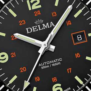 Delma Cayman Field Automatic Rubber 41501.706.6.034 – Swiss Time