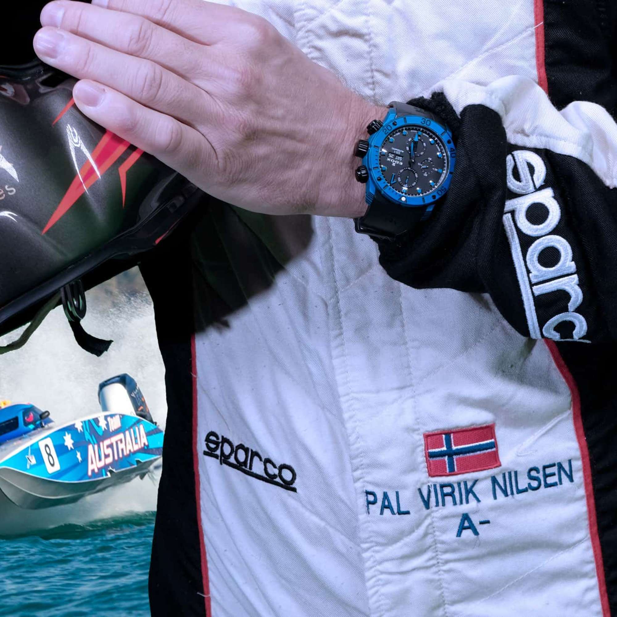 Former World Champion in Powerboat Racing – Swiss Time