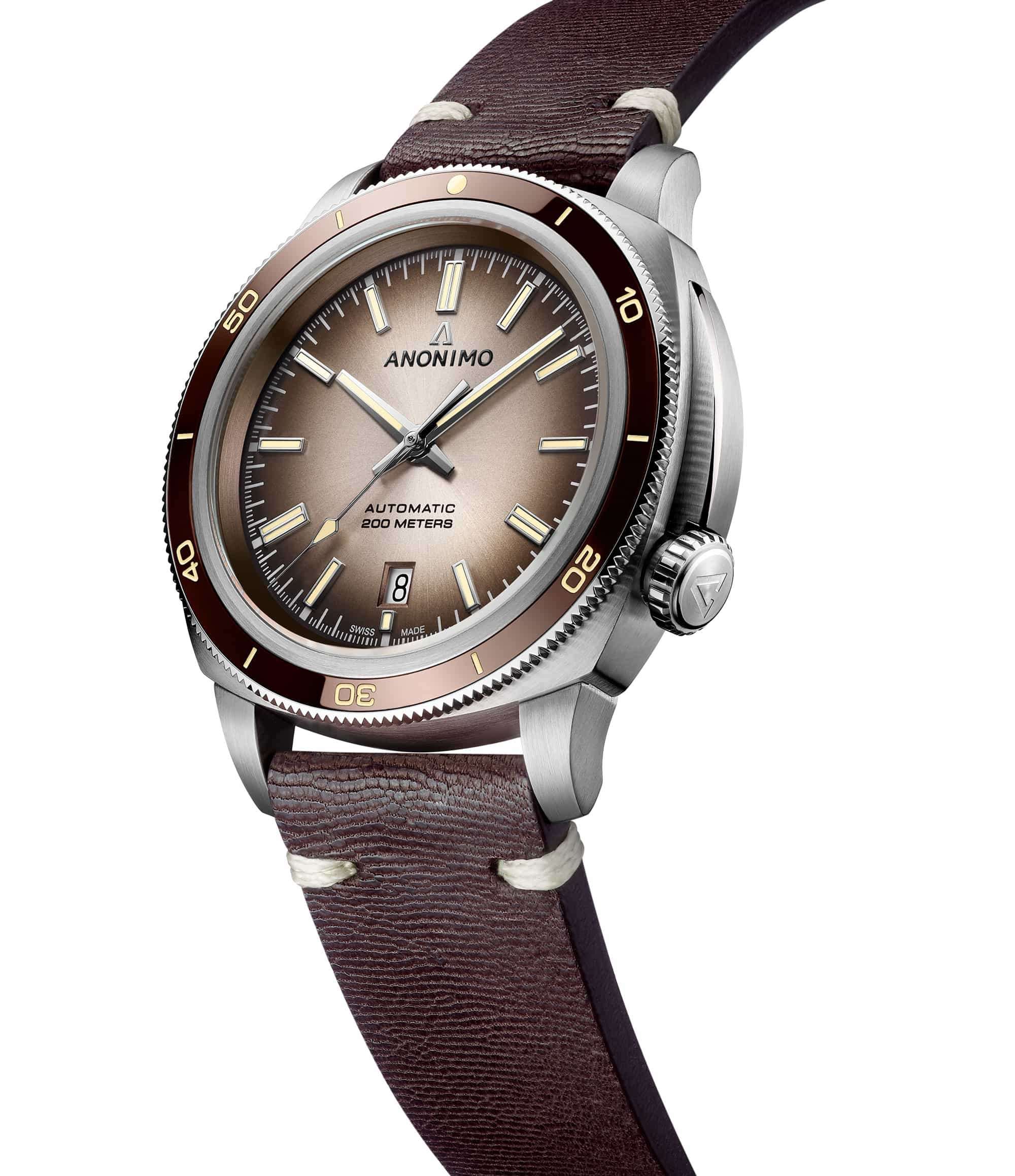 Anonimo Nautilo Vintage 42 mm Brown Dial AM-5019.17.105.I02 – Swiss Time