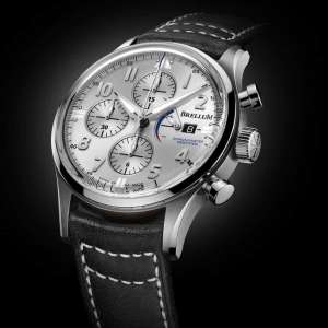 Brellum Pilot Power Reserve Chronometer Silver Dial pilot.207 – Swiss Time