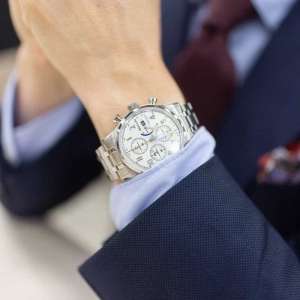 Brellum Pilot Power Reserve Chronometer Silver Dial pilot.207 – Swiss Time