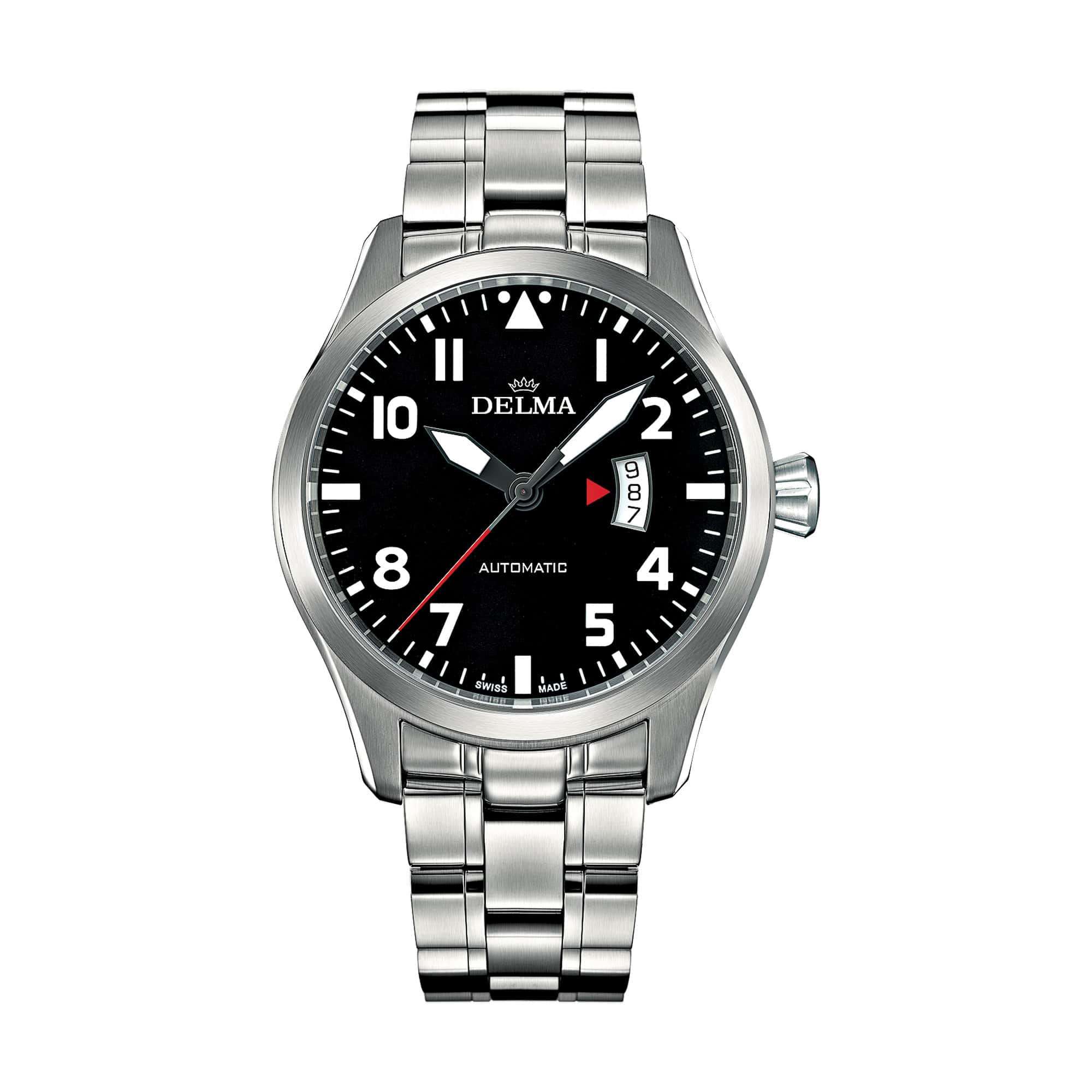 Delma Aero Commander Automatic Stainless Steel 41701.570.6.038 – Swiss Time