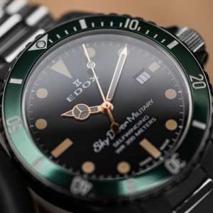 Edox SkyDiver Military Automatic Limited Edition 80112-3VM-NIBEI – Swiss Time